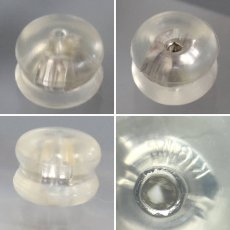 画像7: K18WGダイヤモンドピアス D0.15×2 1.3g(キャッチ抜き) (7)