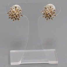 画像3: K18YGダイヤモンドピアス D0.20×2 1.8g(キャッチ抜き) (3)