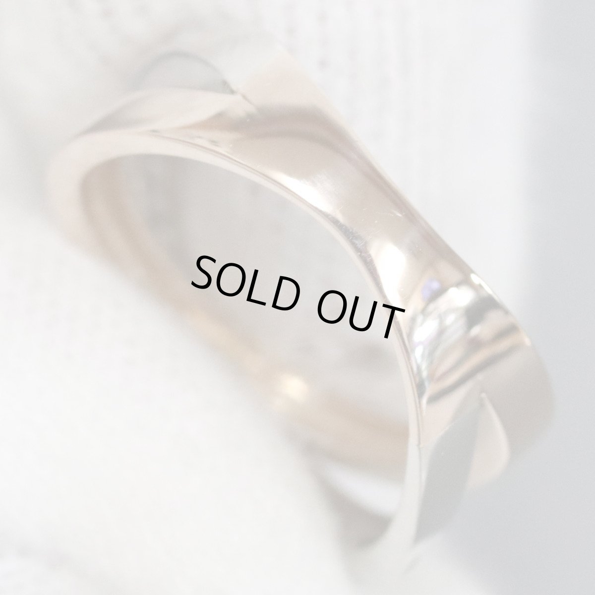 画像6: ヴァンドーム Pt900/K18PGダイヤモンドリング D0.19 4.8g #9 (6)