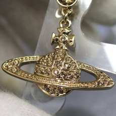 画像3: ヴィヴィアンウエストウッド MINI BAS RELIEF ドロップピアス(1205999311) (3)