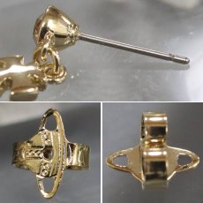 画像5: ヴィヴィアンウエストウッド MINI BAS RELIEF ドロップピアス(1205999311) (5)