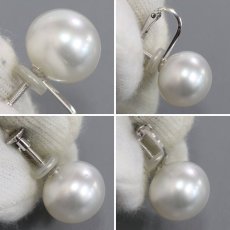 画像5: K18WGパールイヤリング 約11.5mm 総計5.9g (5)