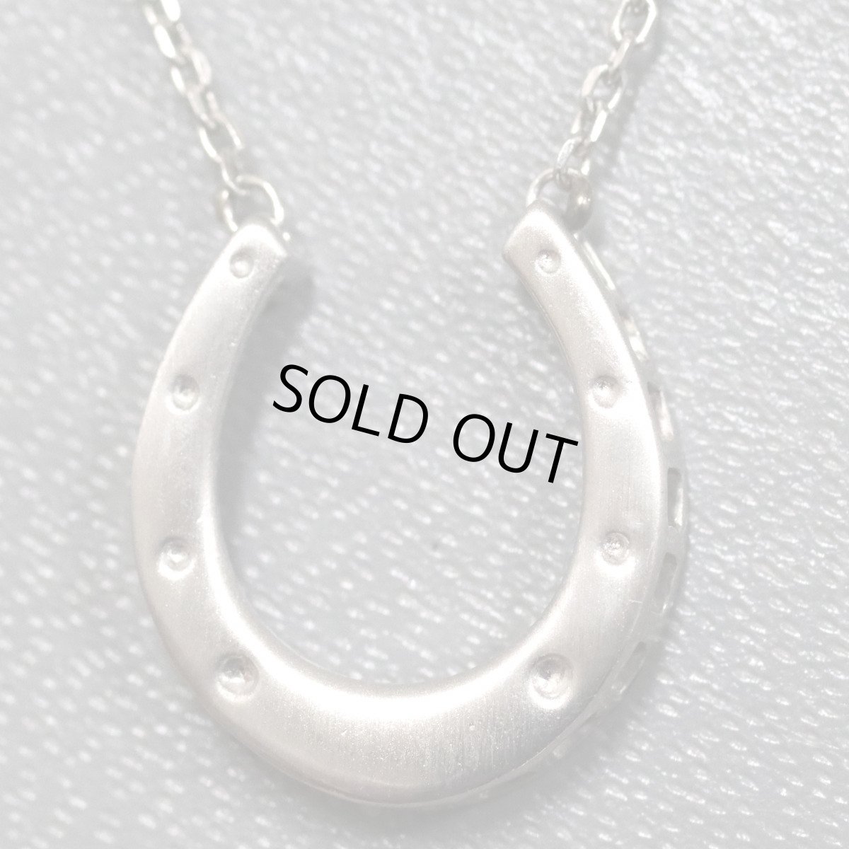 画像3: Pt900/Pt850ネックレス 馬蹄モチーフ 2.8g (3)