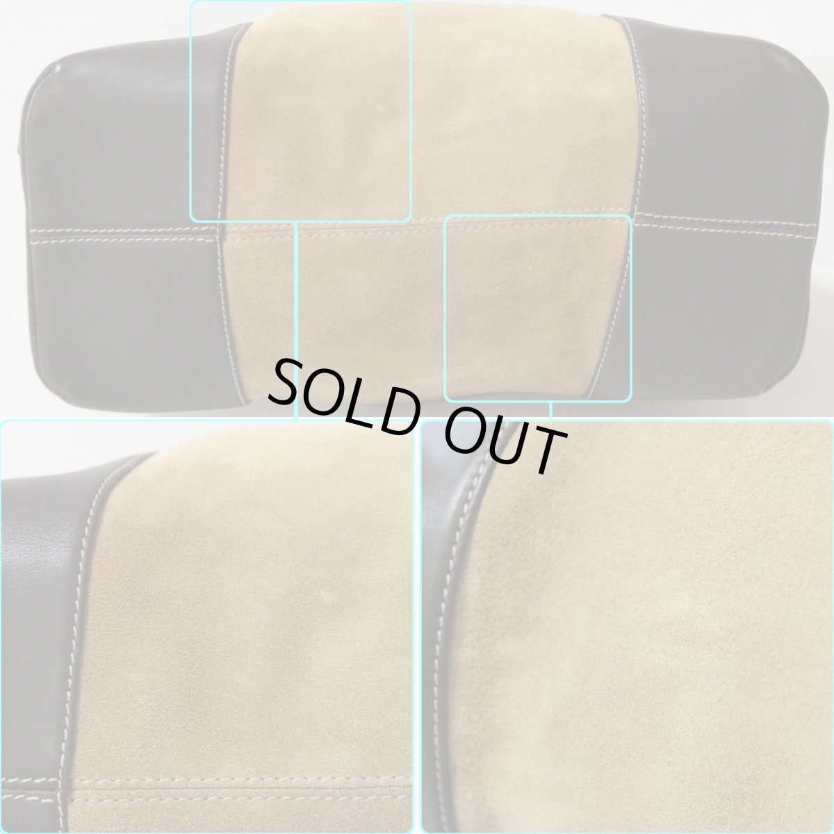 画像3: ロエベ ワンショルダーバッグ アナグラム スウェード レザー (3)