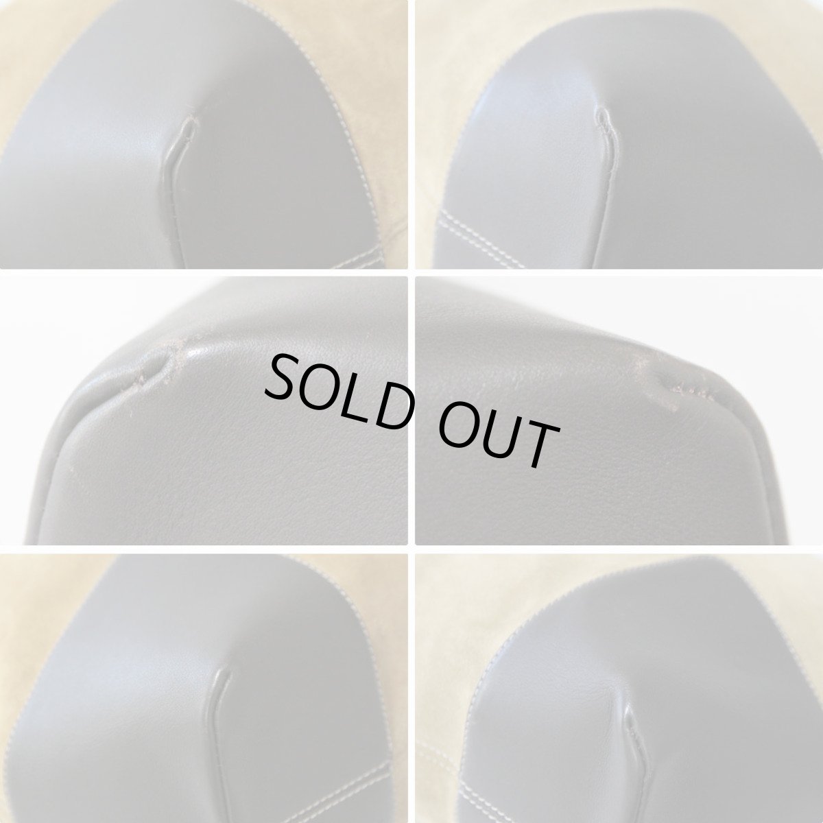 画像4: ロエベ ワンショルダーバッグ アナグラム スウェード レザー (4)