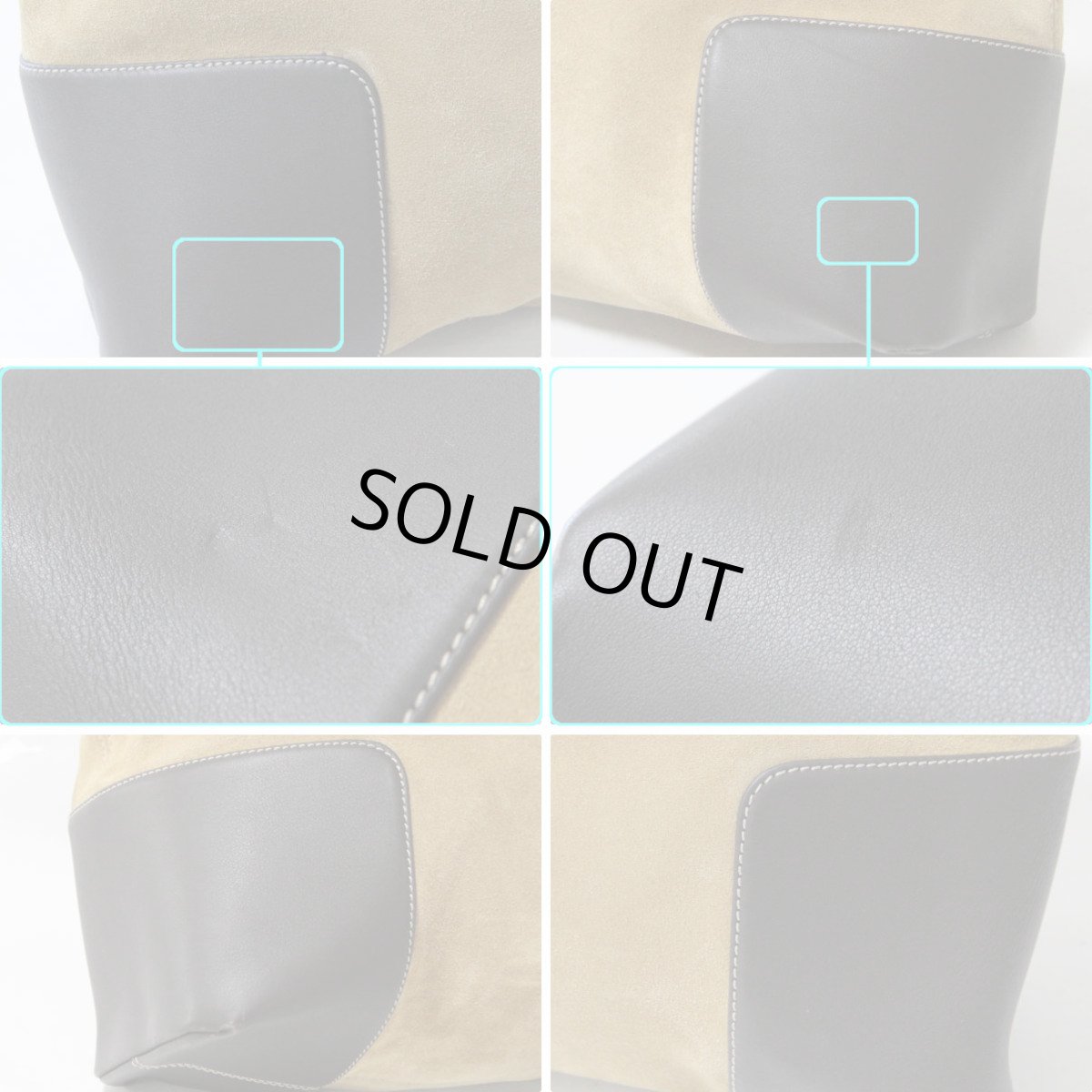 画像5: ロエベ ワンショルダーバッグ アナグラム スウェード レザー (5)