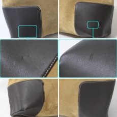 画像5: ロエベ ワンショルダーバッグ アナグラム スウェード レザー (5)