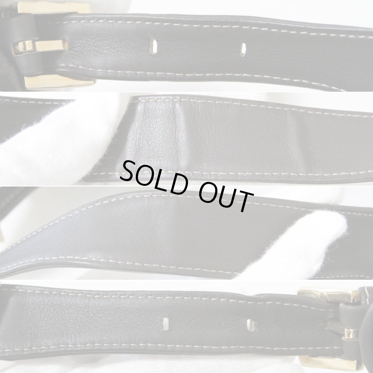 画像7: ロエベ ワンショルダーバッグ アナグラム スウェード レザー (7)