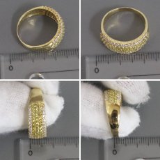 画像9: K18ダイヤモンドリング D1.00 4.5g #15 (9)