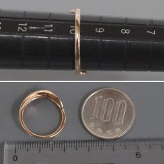 画像8: ヨンドシー K18PGダイヤモンドリング 9PD 2.8g #10 (8)