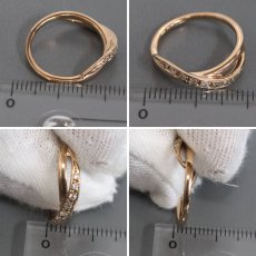 画像9: ヨンドシー K18PGダイヤモンドリング 9PD 2.8g #10 (9)