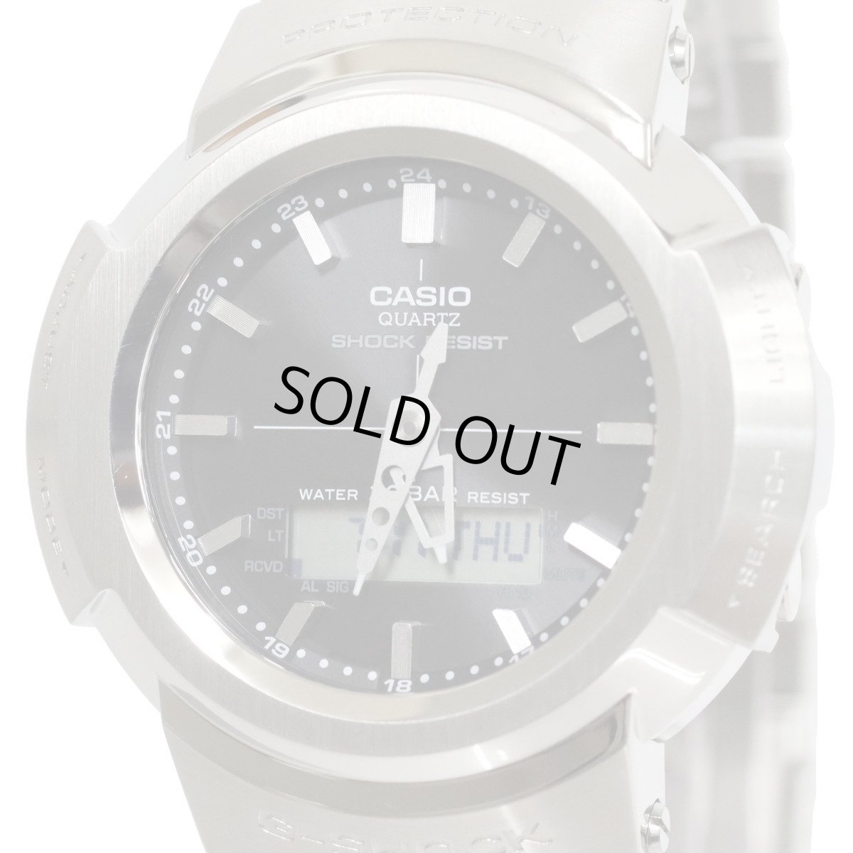 画像1: カシオ G-SHOCK フルメタル(AWM-500D-1AJF) (1)