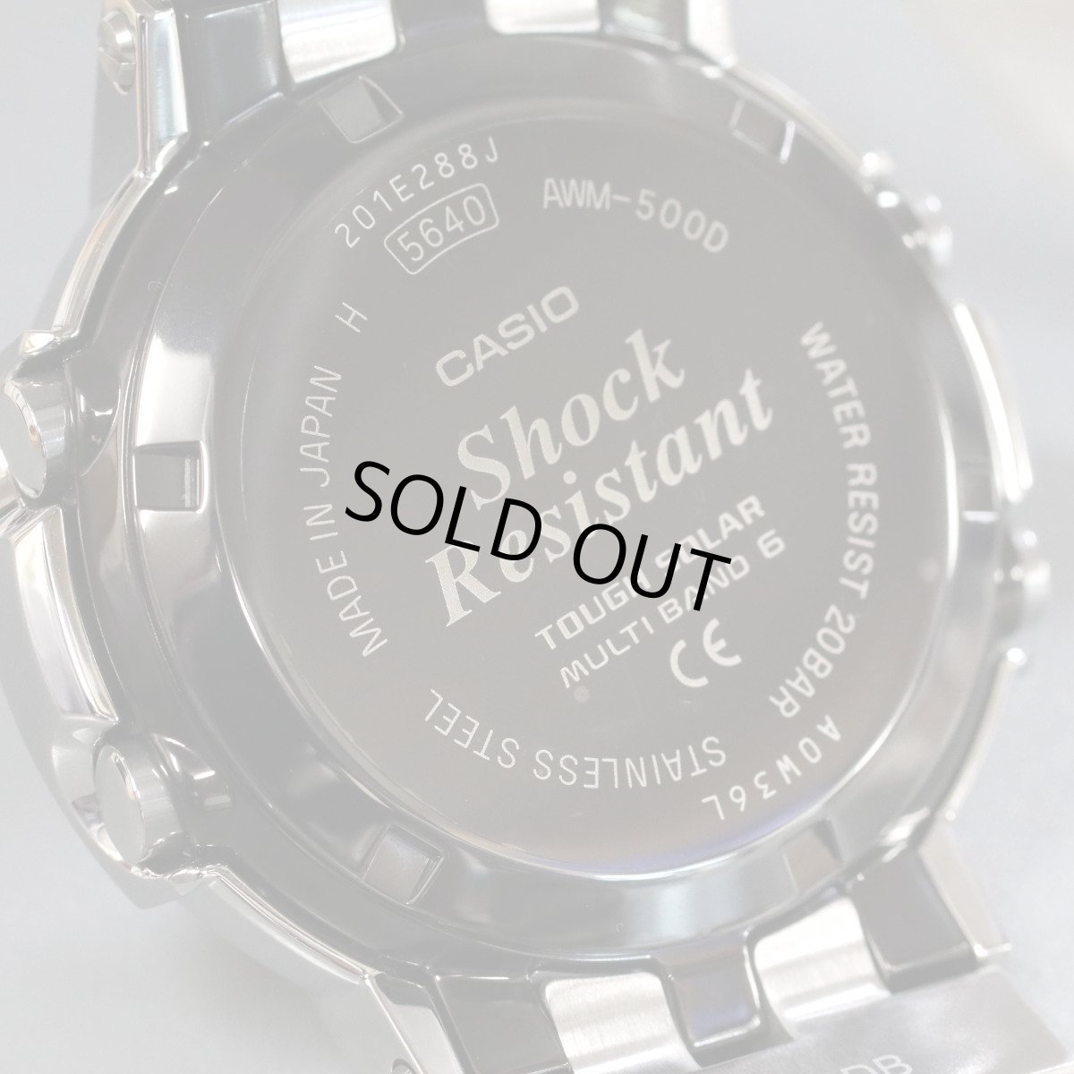 画像7: カシオ G-SHOCK フルメタル(AWM-500D-1AJF) (7)