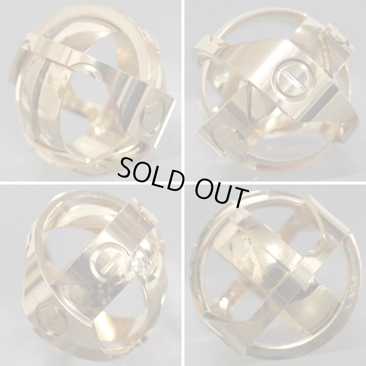 画像5: 750YG アストロラブリング 1999年X'mas限定 12.6g 55(#14.5)内外箱 (5)