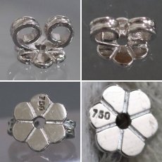 画像7: 750ダイヤモンドピアス D0.38×2 5.8g (7)