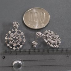 画像8: 750ダイヤモンドピアス D0.38×2 5.8g (8)