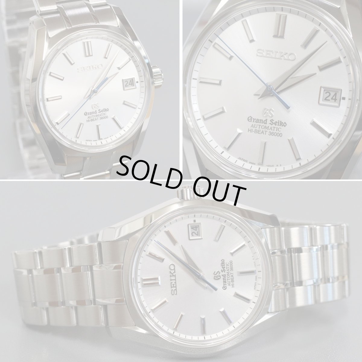 画像2: グランドセイコー ヒストリカルコレクション メカニカルハイビート36000(SBGH037)9S85-00S0 限定1,000本 シルバー 自動巻き 裏スケルトン (2)