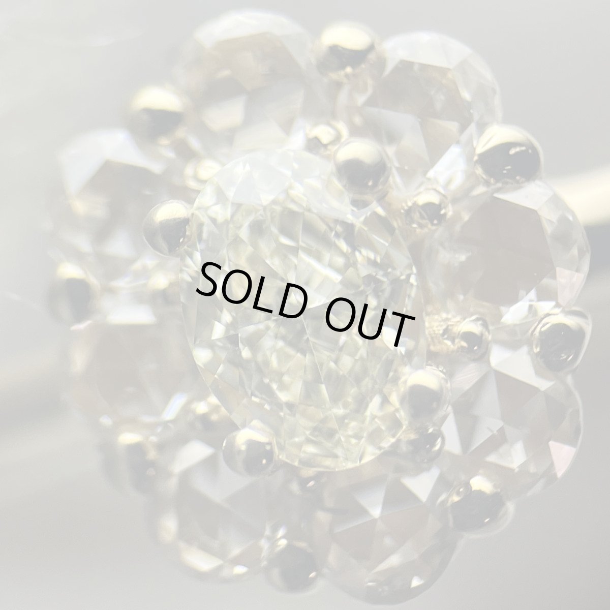 画像5: K18ダイヤモンドリング D0.137 D0.17 2.0g #12 (5)