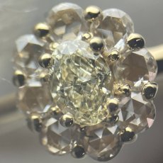画像5: K18ダイヤモンドリング D0.137 D0.17 2.0g #12 (5)
