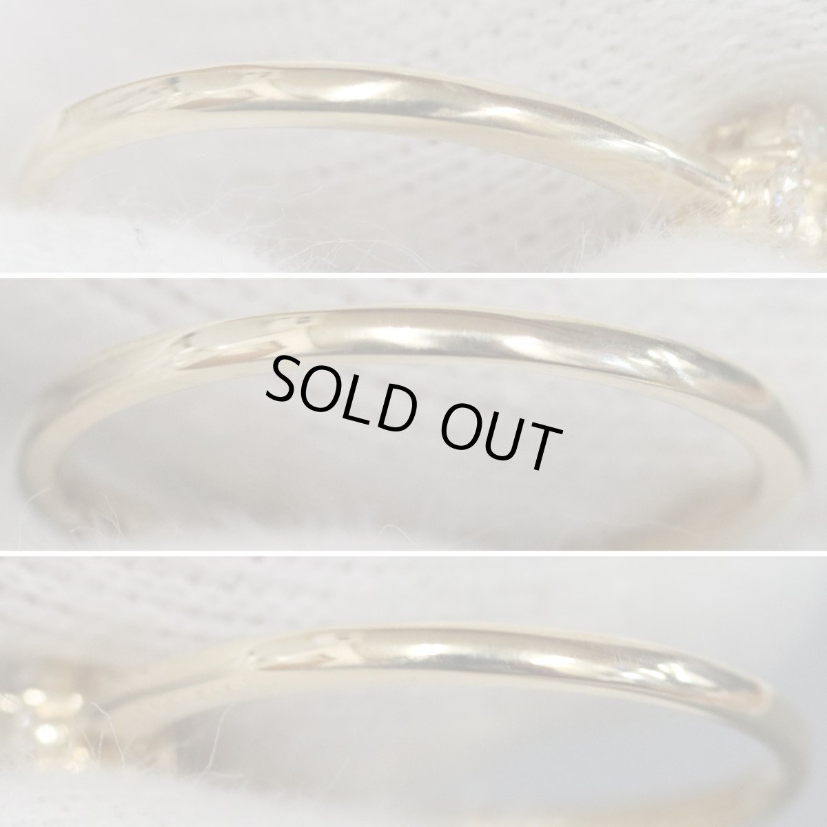 画像7: K18ダイヤモンドリング D0.137 D0.17 2.0g #12 (7)