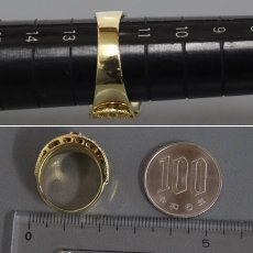 画像8: K18ルビーダイヤモンドリング R0.0.47 D0.16 9.0g #12 (8)
