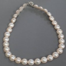 画像3: タサキ マベパールネックレス シルバー金具 44cm パール13-13.8mm (3)