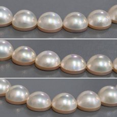 画像4: タサキ マベパールネックレス シルバー金具 44cm パール13-13.8mm (4)