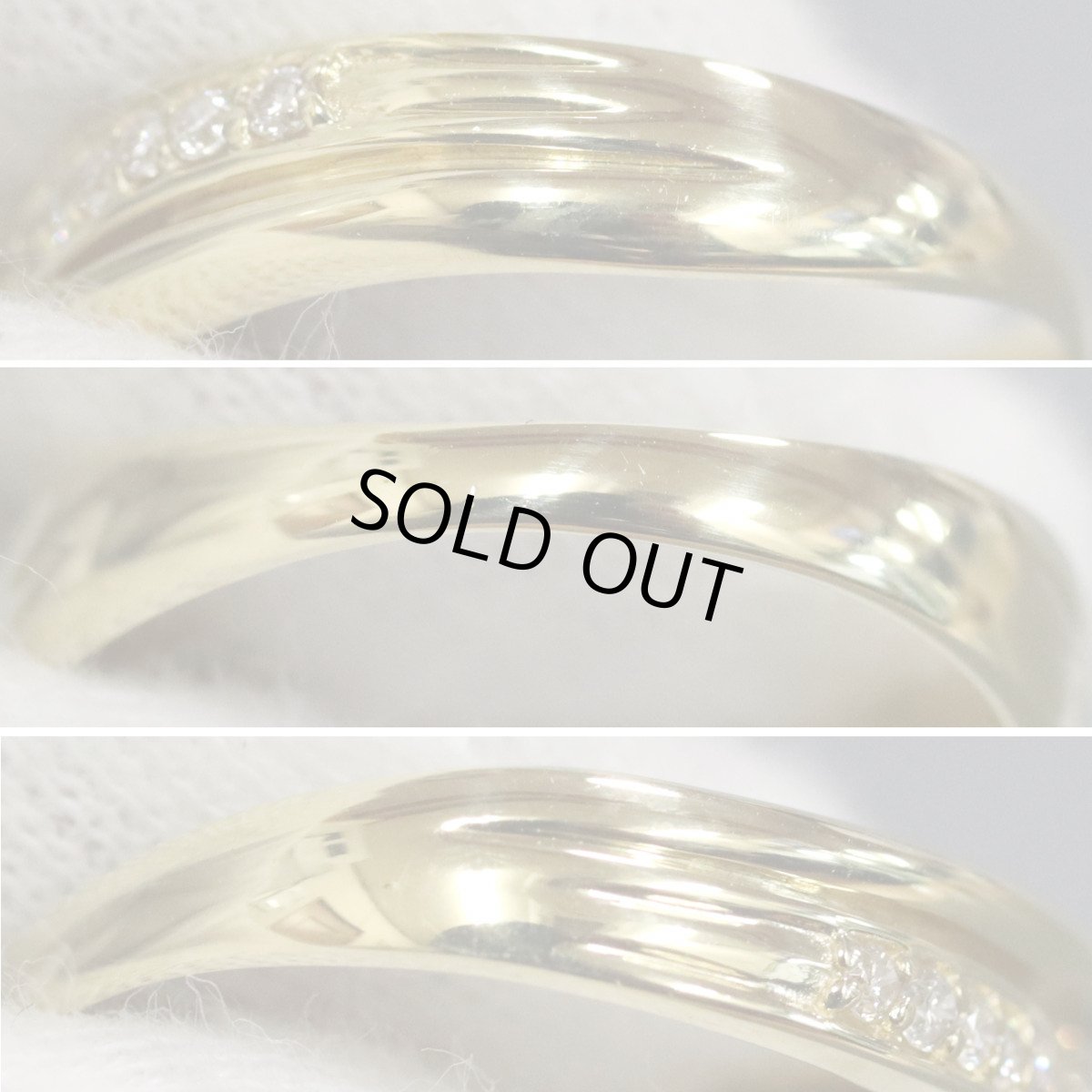 画像6: K18ダイヤモンドリング D0.25 D0.15 3.5g #10 (6)