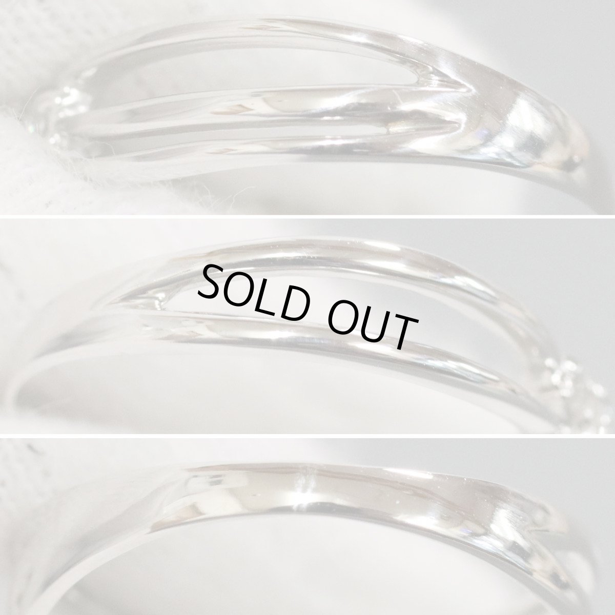 画像5: Pt900ダイヤモンドリング D0.10 2.4g #10 (5)