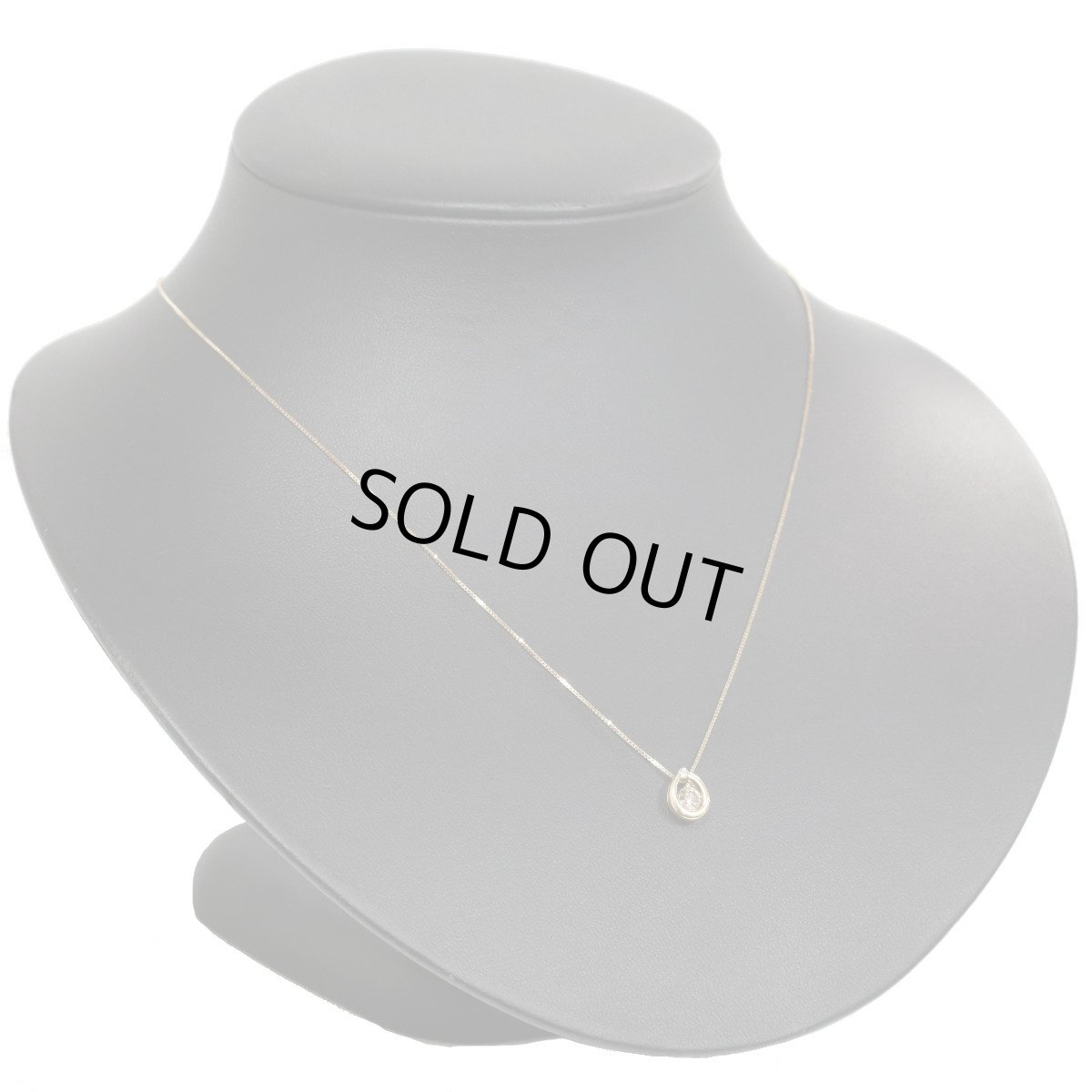 画像6: K18ダイヤモンドペンダント D0.26 D0.02 2.3g AJ付45cm (6)