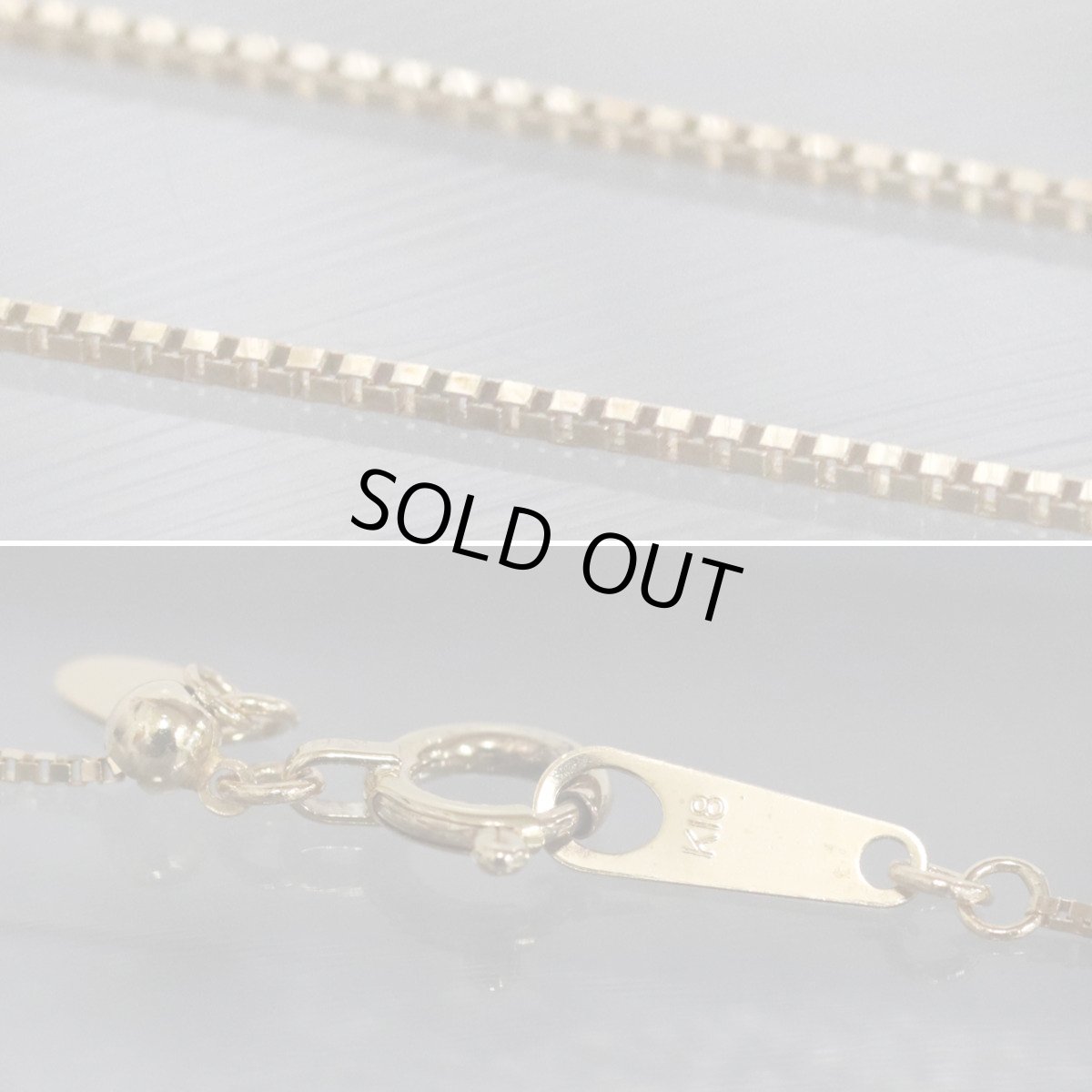 画像8: K18ダイヤモンドペンダント D0.26 D0.02 2.3g AJ付45cm (8)