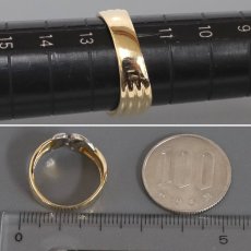 画像8: K18/Pt900ダイヤモンドリング 5.2g #12 (8)