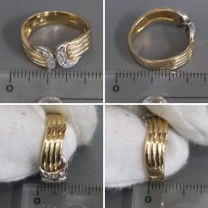 画像9: K18/Pt900ダイヤモンドリング 5.2g #12 (9)