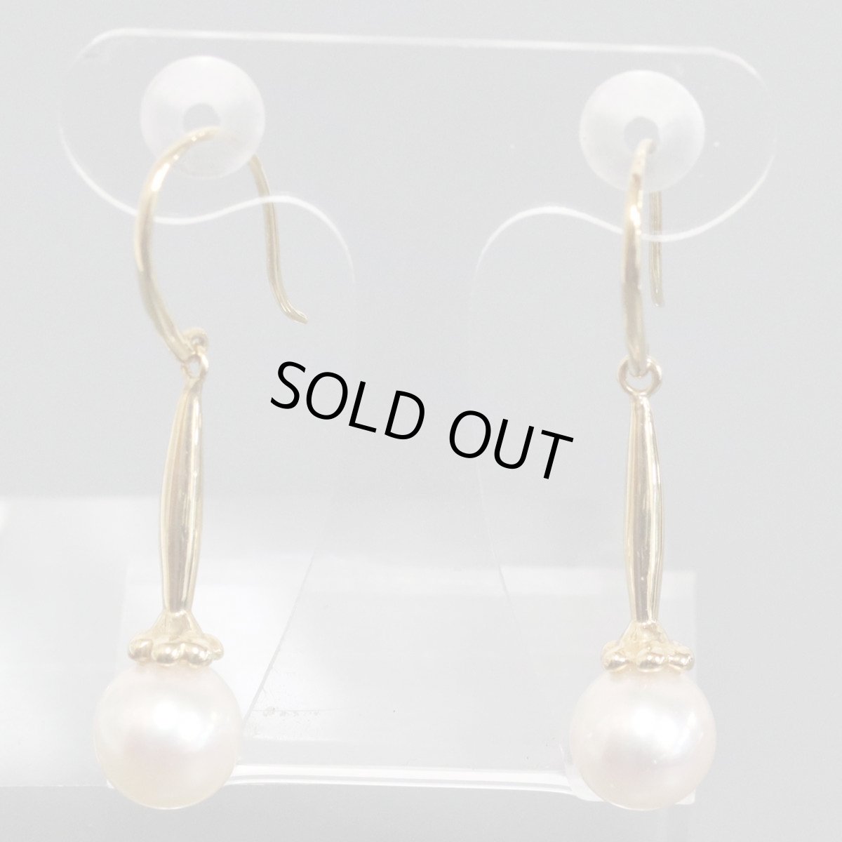 画像4: K18パールピアス 3.4g (4)