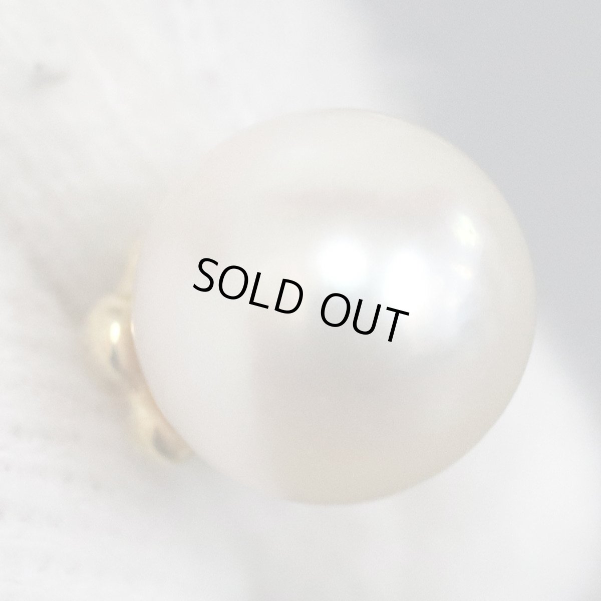 画像6: K18パールピアス 3.4g (6)