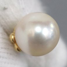 画像6: K18パールピアス 3.4g (6)