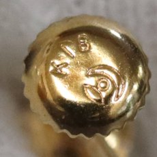 画像6: タサキ K18パールイヤリング 7.2mm 2.4g (6)