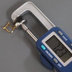 画像7: タサキ K18パールイヤリング 7.2mm 2.4g (7)