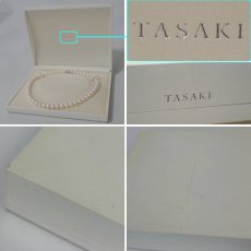 画像10: タサキ パールネックレス シルバー金具 8.5-8.9mm 39cm 内箱 (10)