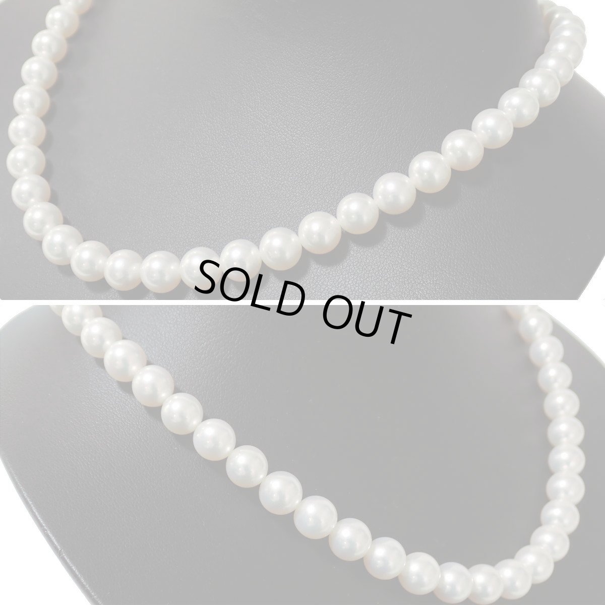 画像3: タサキ パールネックレス シルバー金具 8.5-8.9mm 39cm 内箱 (3)
