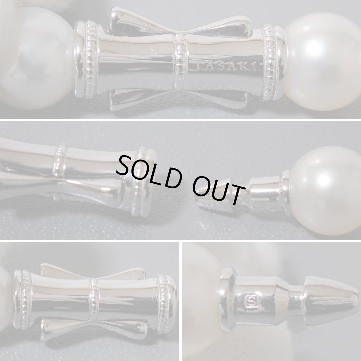 画像8: タサキ パールネックレス シルバー金具 8.5-8.9mm 39cm 内箱 (8)