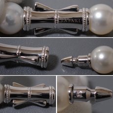 画像8: タサキ パールネックレス シルバー金具 8.5-8.9mm 39cm 内箱 (8)