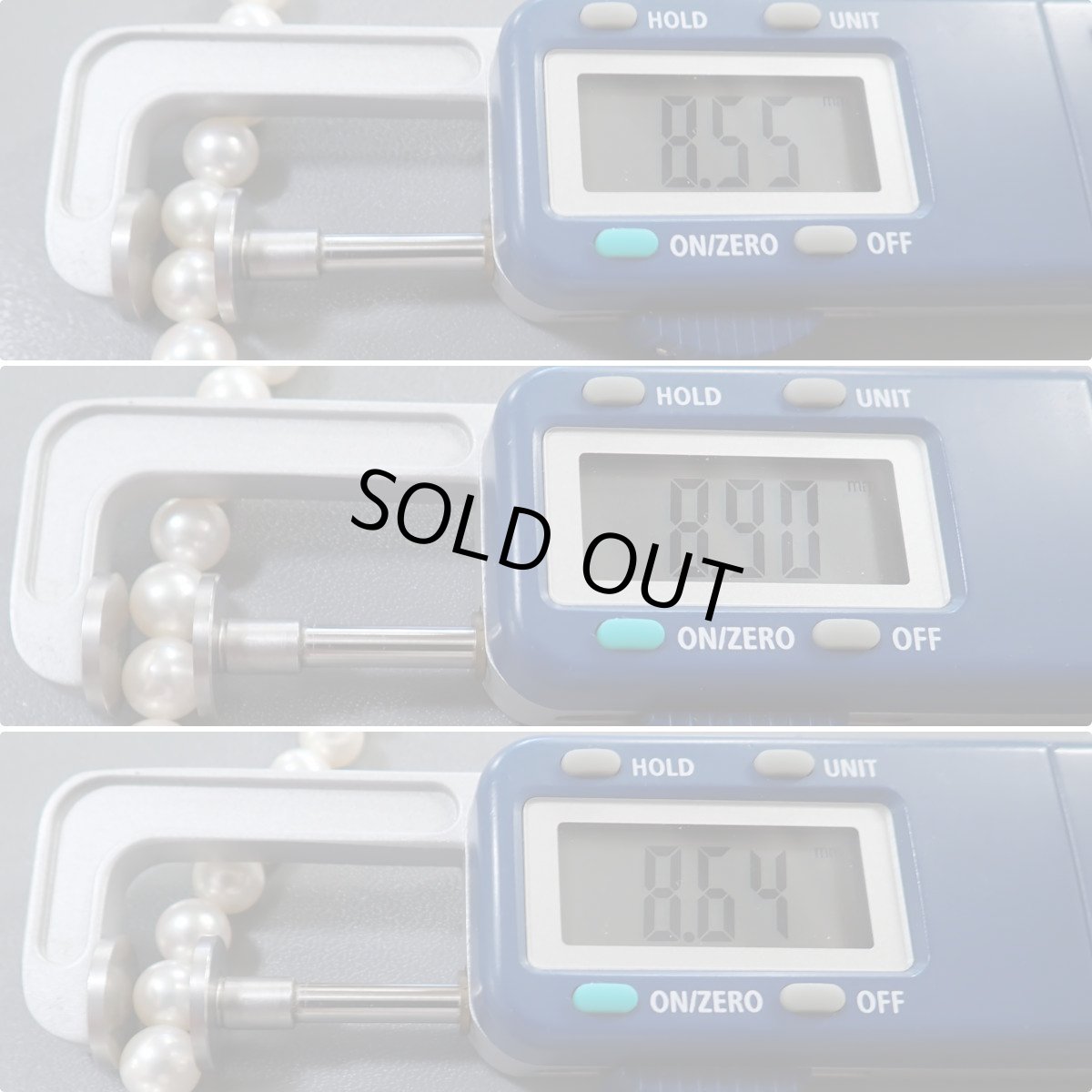 画像9: タサキ パールネックレス シルバー金具 8.5-8.9mm 39cm 内箱 (9)