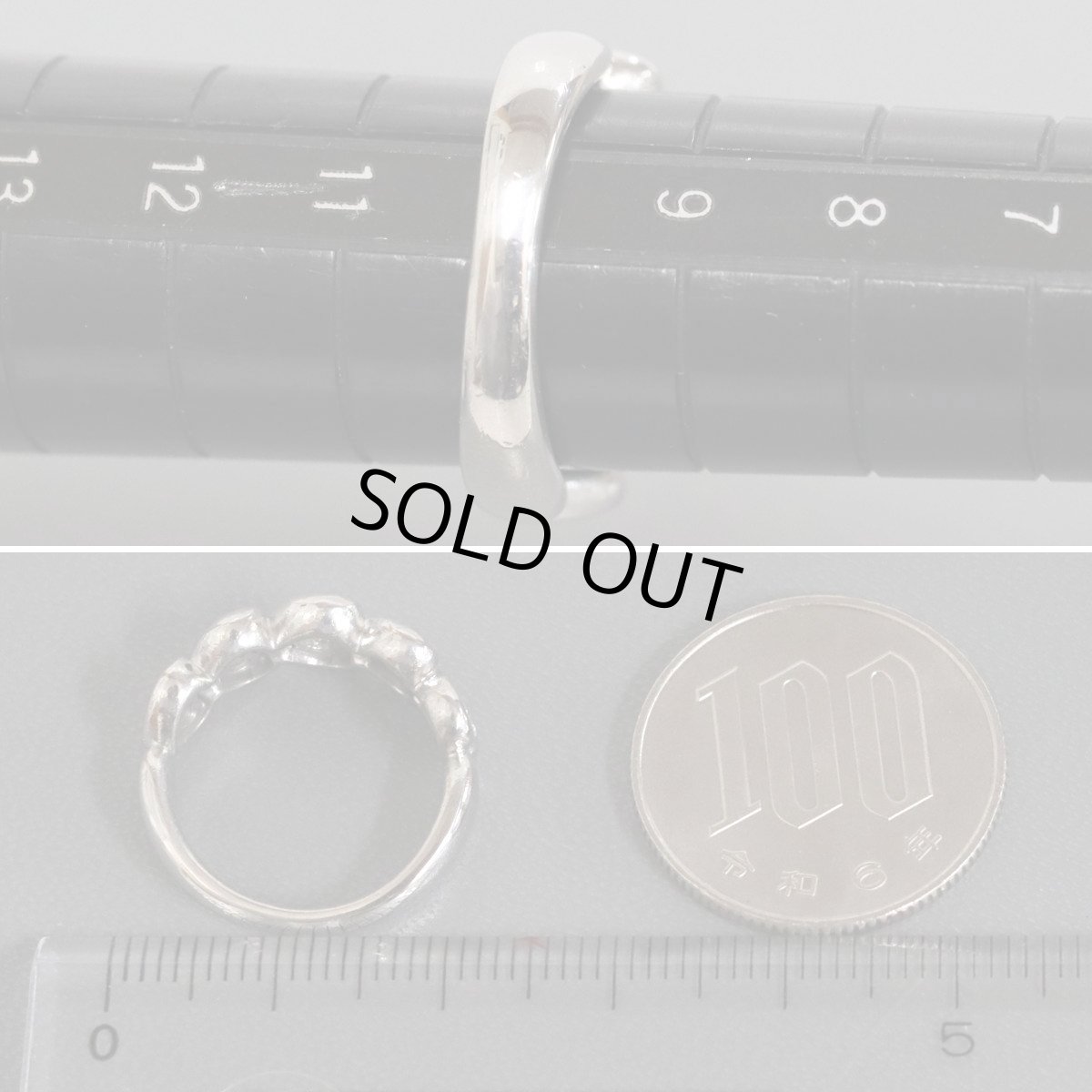 画像8: Pt900ダイヤモンドリング ハートシェイプ D0.56 8.2g #10.5 (8)