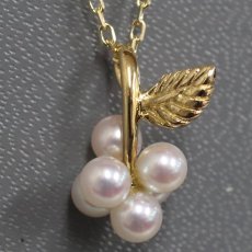 画像2: ミキモト パールペンダント 2.8g 38cm 内外箱 (2)