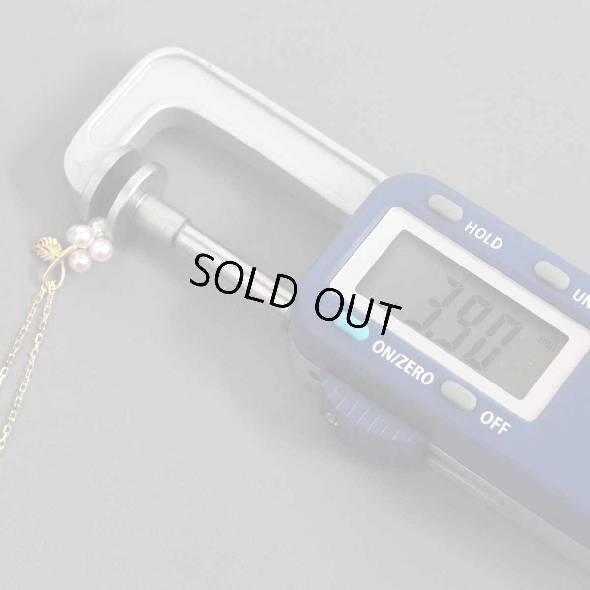 画像8: ミキモト K18パールペンダント 2.8g 38cm 内外箱 (8)