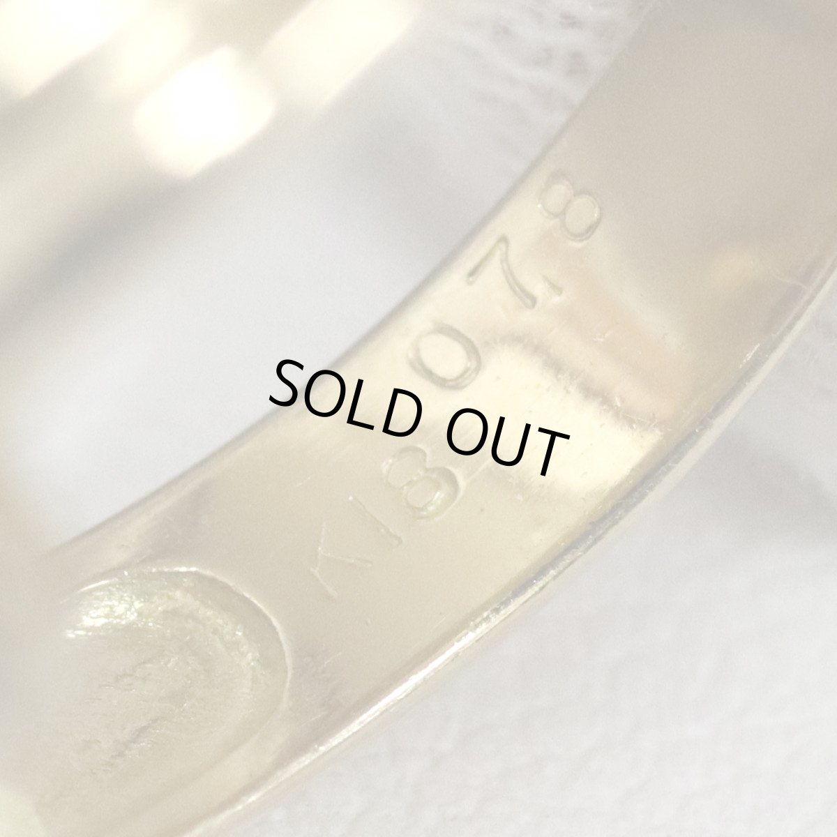 画像7: K18アメジストダイヤモンドリング D0.78 6.6g #15.5 (7)