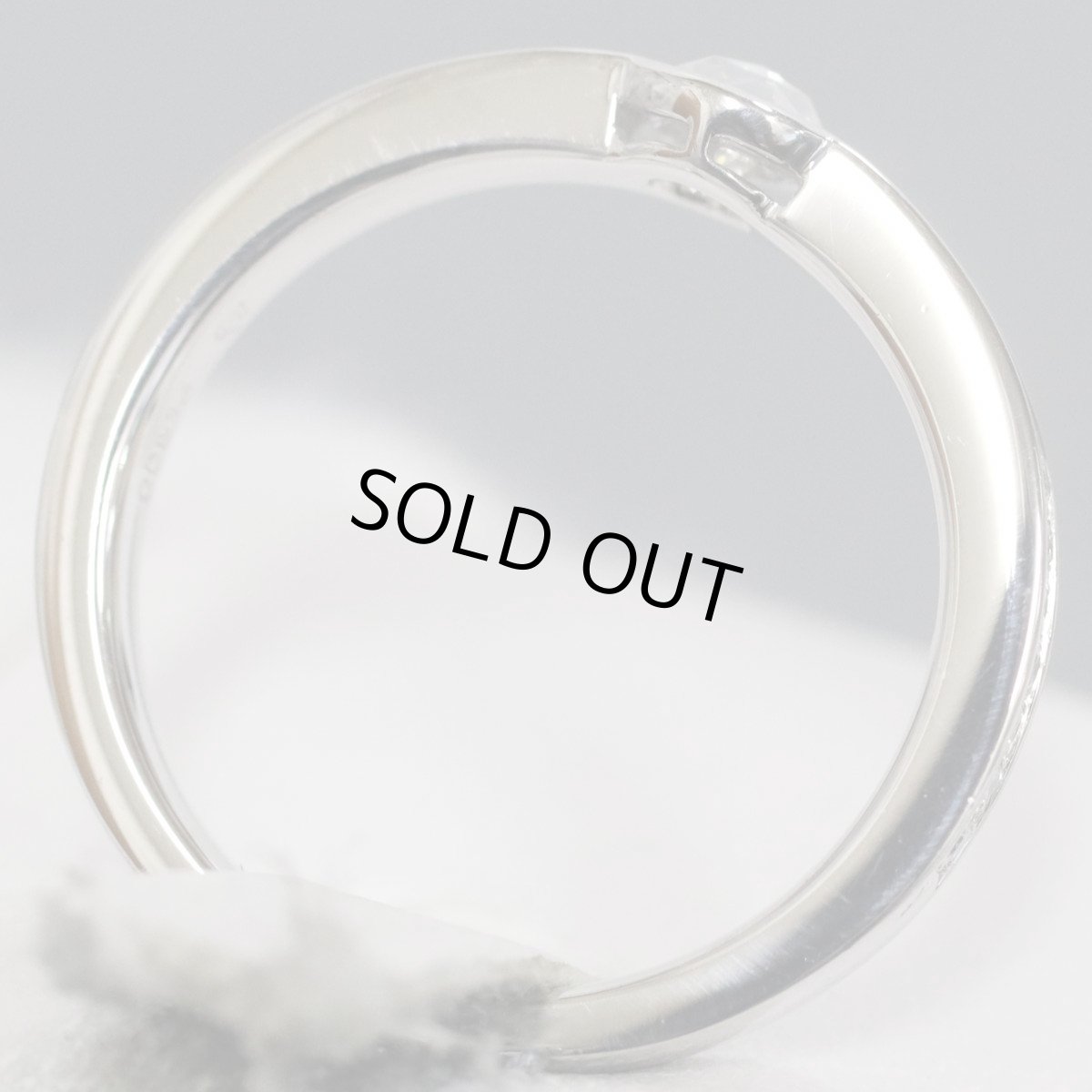 画像6: Pt900ローズカットダイヤモンドリング D0.20 D0.13 5.5g #11.5 (6)