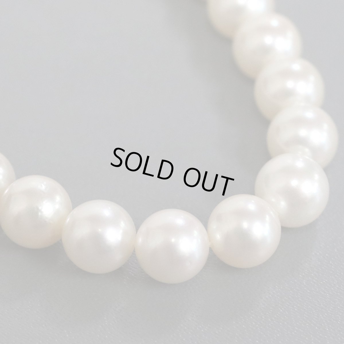 画像6: パールネックレス シルバー金具 8.0-8.4mm 鑑別書 (6)