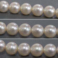 画像7: パールネックレス シルバー金具 8.0-8.4mm 鑑別書 (7)
